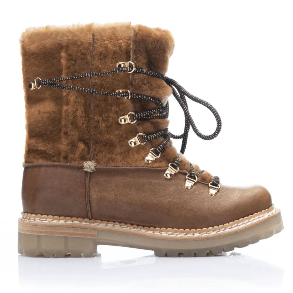 Giada Shearling Lined Boots by Montelliana